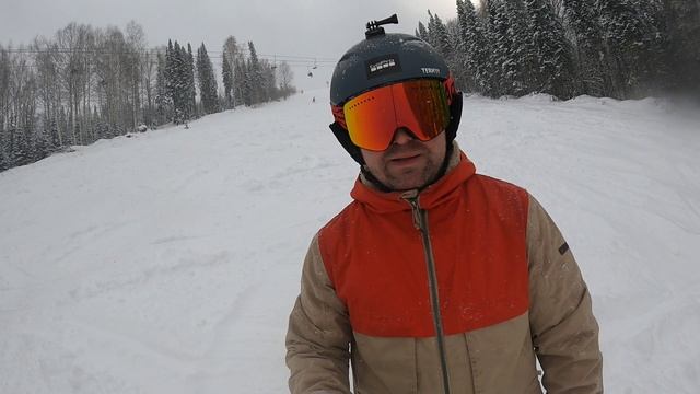 Гора Югус. Сноубордическая разведка. 
#snowboarding