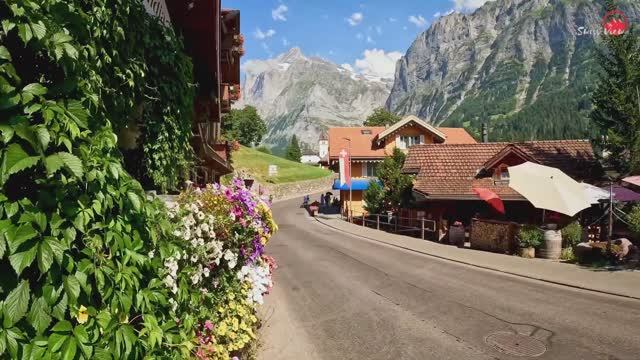 🇨🇭 ГРИНДЕЛЬВАЛЬД , Швейцария - Самая удивительная деревня Швейцарии Летом! ШВЕЙЦАРСКАЯ Долина