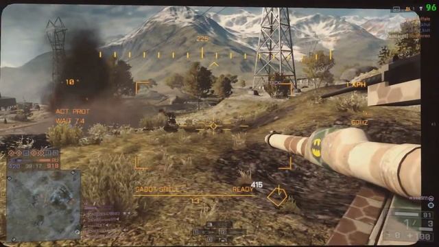 Tank Pursuit - BF4 Vehicle Montage