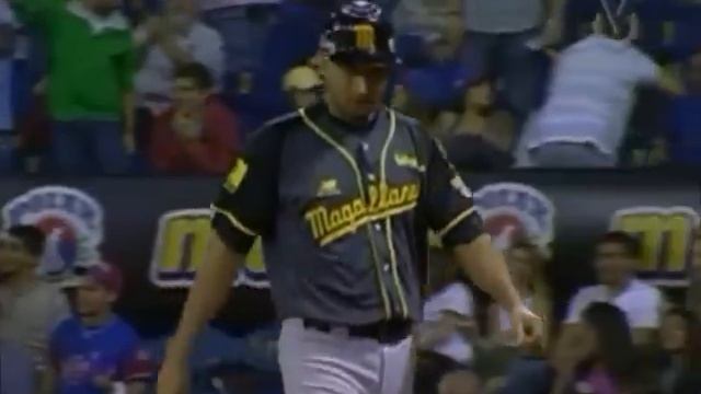 Odubel Herrera reventó en home a Renny Osuna / Tiburones de la Guaira / LVBP 2015-2016