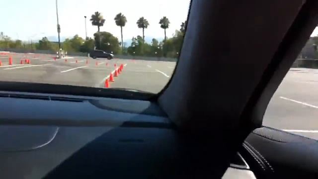 Hot lap in Panamera turbo s