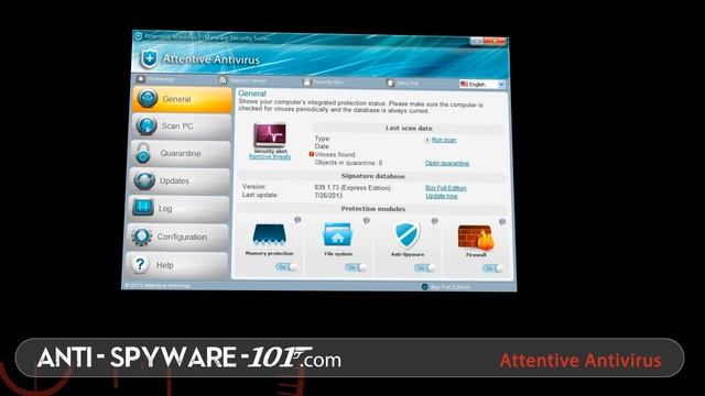 Attentive Antivirus Removal Guide
