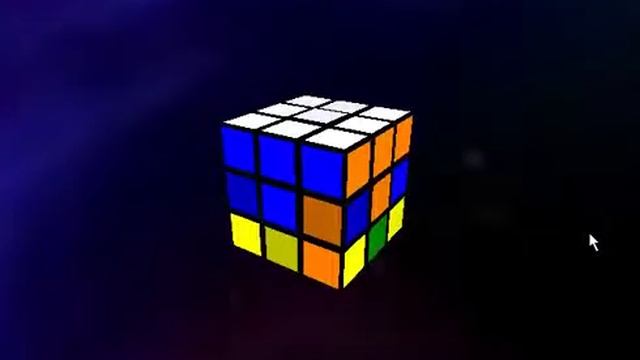 Yet another Rubik's cube game (made in Dark Basic Classic)