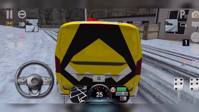 Driving School Sim Mercedes Kargo Car   | - Android Gameplay