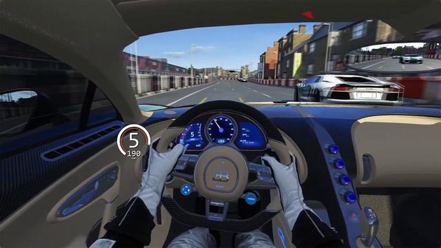 Bugatti Chiron Black Track Edition 1661HP vs Lamborghini Aventador LP700-4 Dubai Police at Highland