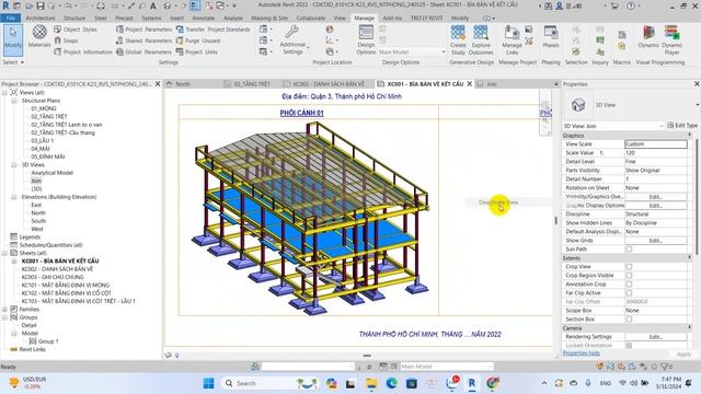 6201CK-23 Buổi 6.3 - Hướng dẫn tạo bìa bản vẽ và danh sách bản vẽ