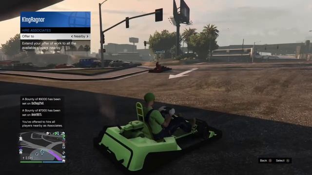 gta 5 online mario cart part 0.1 teaching los santos not to mess with the mario brothers