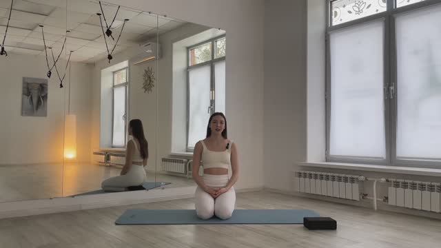 Йога. Делаем плоский животик #yoga