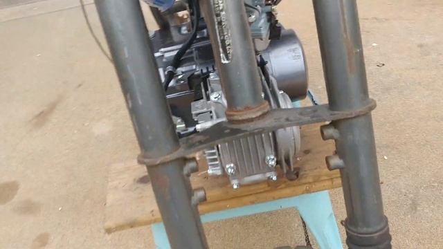 Honda qa50 z50 lifan 125cc swap build