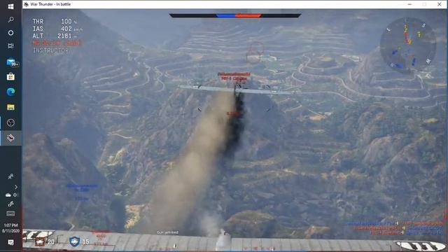 Italian air force and British tanks.