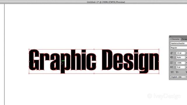 Illustrator Tutorial: Text Outlines