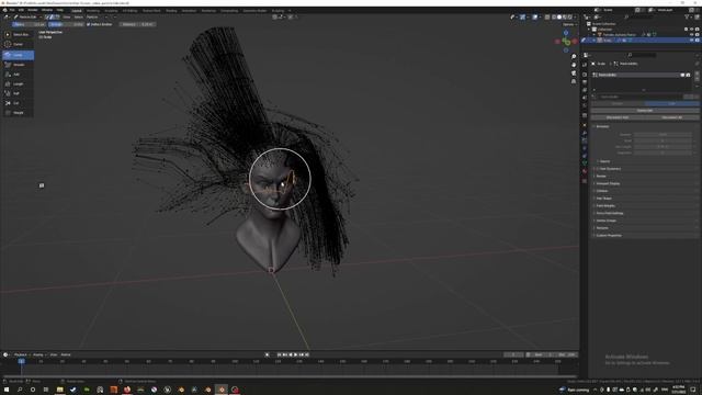 Blender Hair Particle Edits For Ultra Realistic Hair Creation