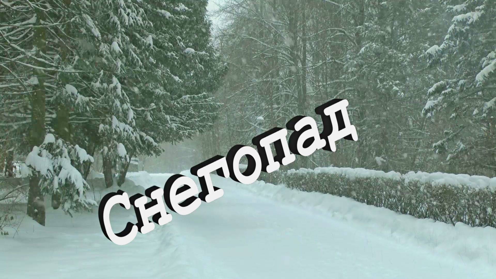 Снегопад