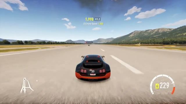 Bugatti SS Runway Top Speed, Horizon 2