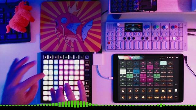 🎹 Jamming on the Launchpad Mini Mk3 with Ampify Music | Retro Wave Vibes 🌊