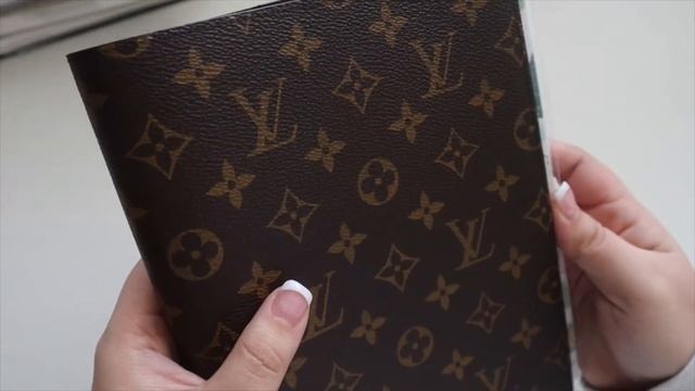 Louis Vuitton Desk Agenda Cover | Unboxing, WHAT FITS, & First Impressions