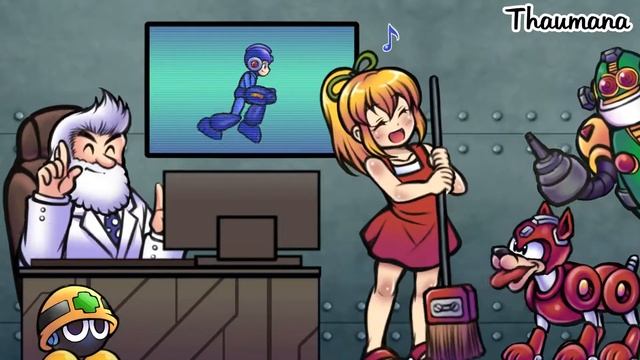 【Mega Man】Mini Music Fan Animation - Roll's Cleaning Dance (feat. CosmicGem)