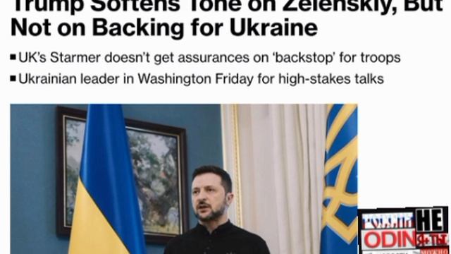 🇺🇸🇺🇦Трамп смягчает тон в отношении Зеленского, но не в отношении поддержки Украины, - Bloomberg
