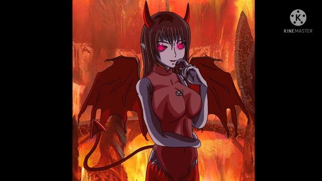 What I think Sapphire's Demon form looks like ft. Doomslayer
