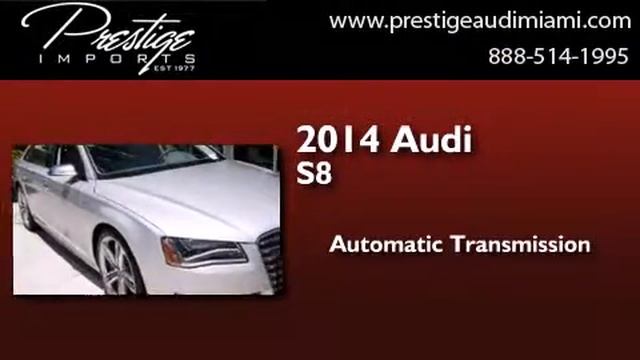 2014 Audi S8 North Miami Beach FL 33181