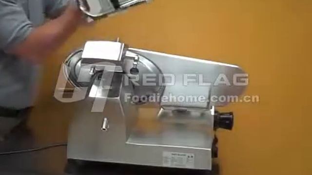 Semi-automatic meat slice, meat slicer, meat slice machine, slicer-Henan Hongqi Machinery