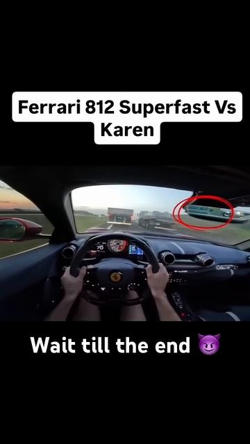 Ferrari Vs Karen 😈