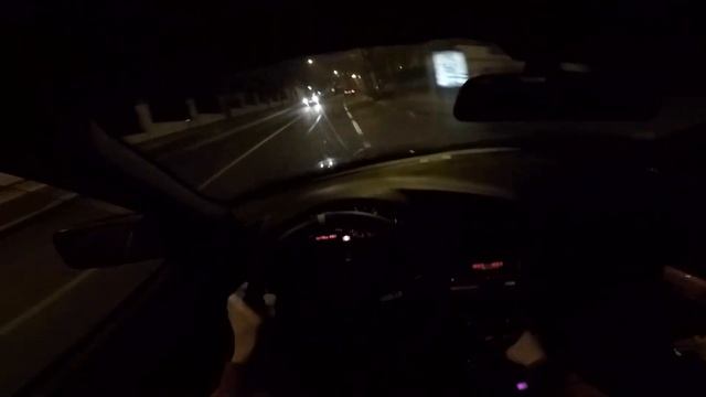 1996 / BMW E36 328i / POV / wet prg / street drift