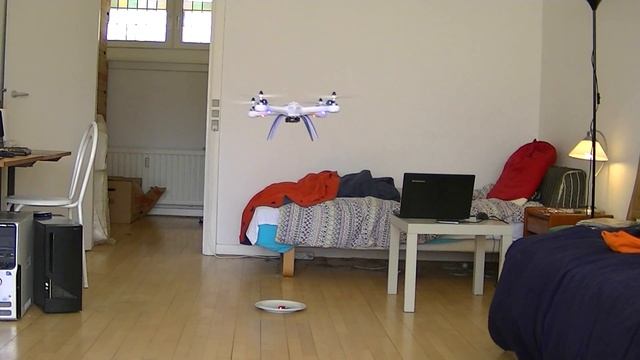 MongoTV_378 - Part 1 - Flight Time Test - JJRC H16 Tarantula X6 - 1200 mAh 7.4V 2S -  14.22 Min