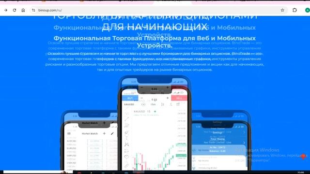 Binoup.com, Bino up (Bino Trade, BinoTrade) Отзывы о платформе. Как вернуть деньги