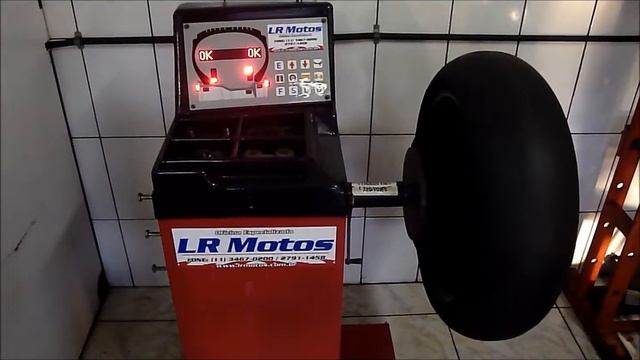 LR Motos - Balanceamento da Roda Traseira da Yamaha YZF R1