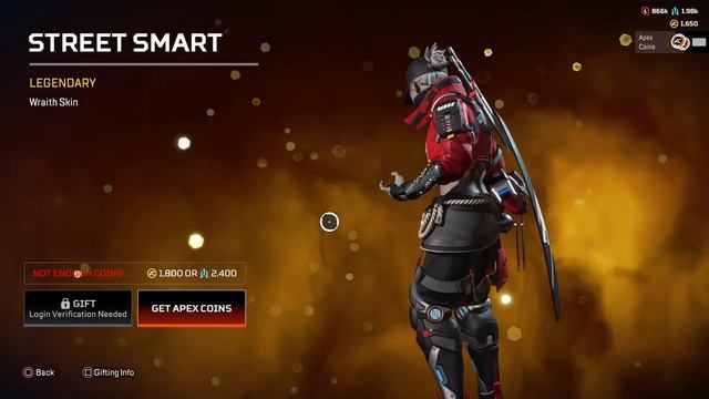 Apex Legends | Street Smart Wraith Skin