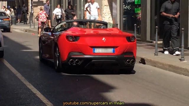 SUPERCARS IN MILAN 2022 #43(X3 AVENTADOR,MONZA SP1,SF90,R8,ROMA,488 PISTA,TURBO S,GT3RS AND MORE)