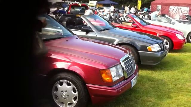 Mercedes benz at tatton park 2011