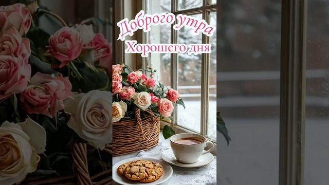 Доброе утро 💖С последним днем уходящей зимы 😊💝❄️