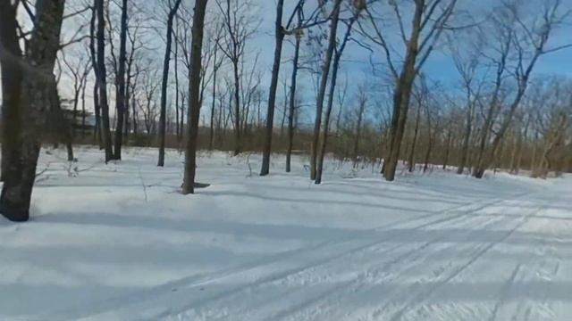 2021.8 - A Snowy Run with my Xiaomi Mi Sphere (MADV) 360 camera