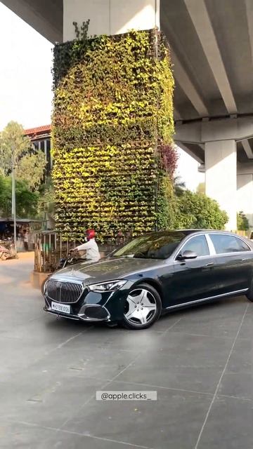 Dual Tone Maybach S580 🥹💚 | Hyderabad #luxurycars #shortsvideo #viral #youtubeshorts #mercedes