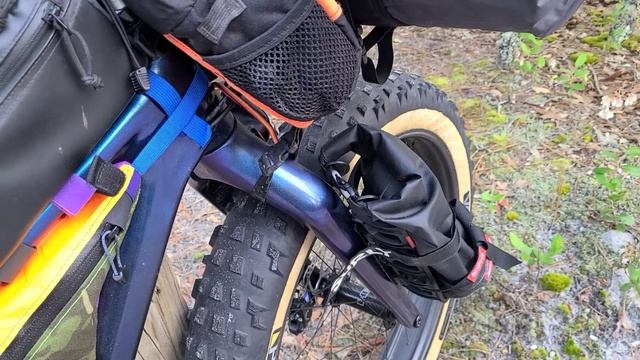 Bike-packing on my Specialized Fatboy