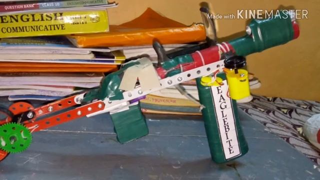 How to make a  model of a compact anti-tank  rocket launcher.