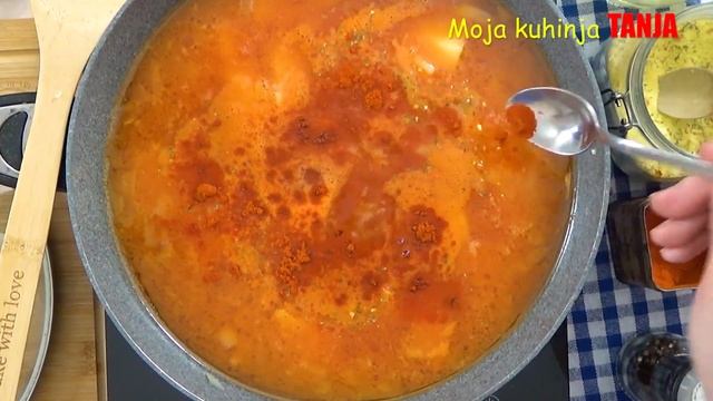 Imate li KROMPIR I JAJE? Napravite lagano kuvano jelo - krompir čorba paprikas (bez mesa)