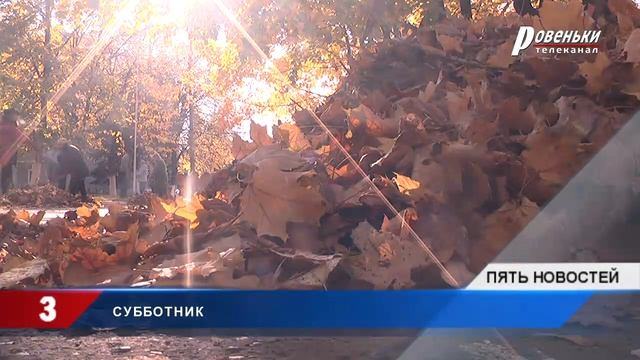 Очередной субботник прошел на центральной улице города