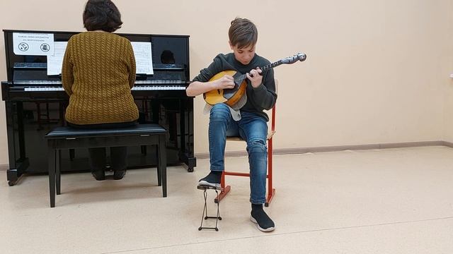 ГАНОУ  «МЭЛ  им. А. Г. Шнитке» Малямин Илья Евгеньевич, соло, 2 группа, домра