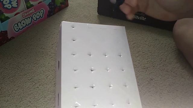 Candy for a Cause.  Assembling the sucker box.
