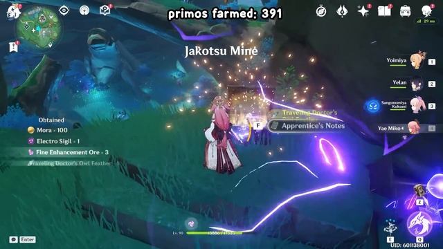 here's how i farmed 2000 Primogems in 24 hours...