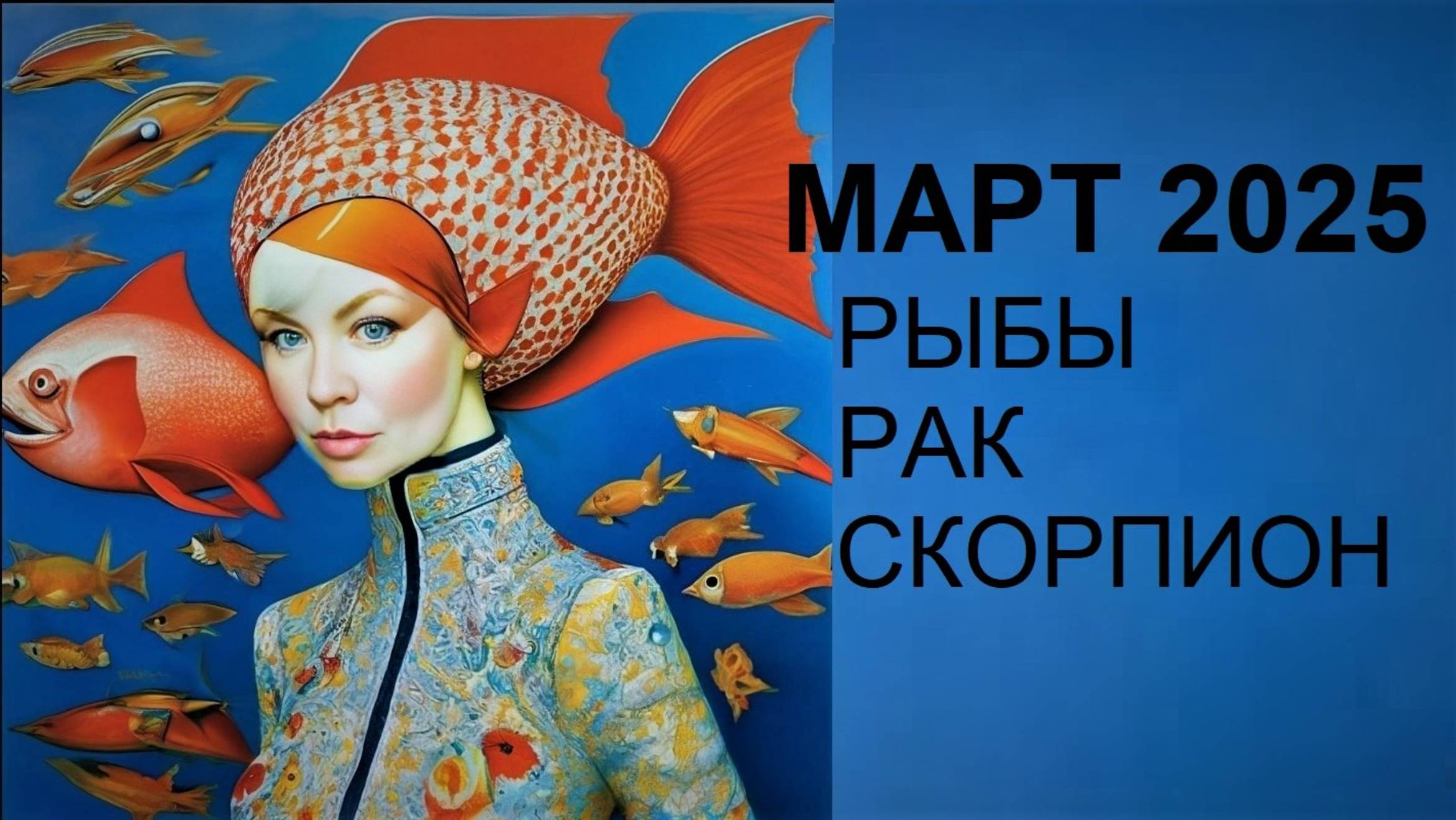 ♋ #РАК ♓ #РЫБЫ ♏ #СКОРПИОН ГОРОСКОП НА МАРТ 2025 от #Инессазнает 🐟 ТГ https://t.me/inessaznaet