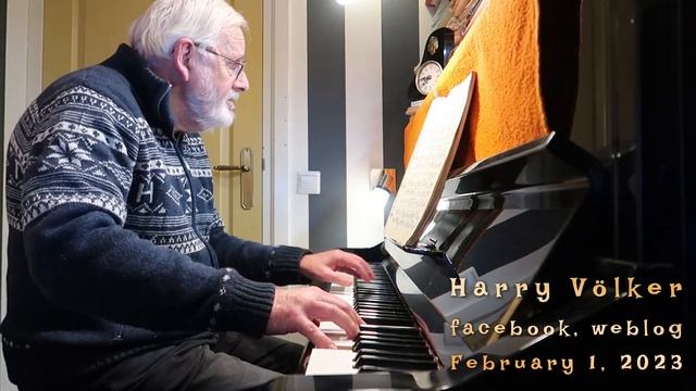 Wien Du Stadt Meiner Träume - Wien Wird Bei Nacht Erst Schön - piano - Harry Völker