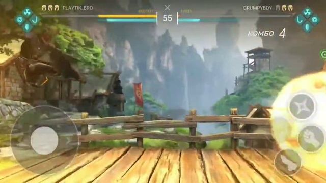 Shadow fight Arena - бой с ИИ-противником