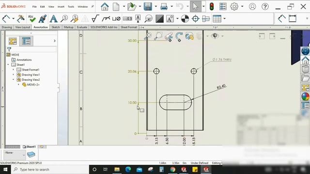 Move Face Command in Solidworks || Solid Modelling || CAD/CAM Tutorial || COGNITION