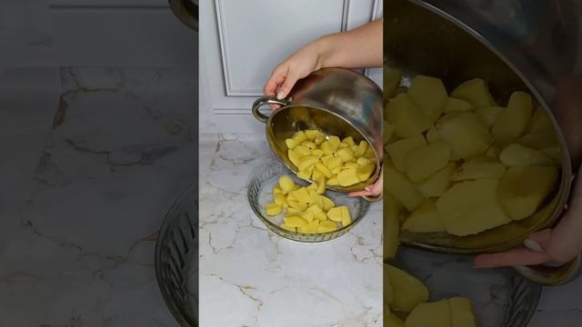 КАРТОФЕЛЬ с ЗЕЛЕНЫМ МАСЛОМ и СЫРОМ К ПРАЗДНИЧНОМУ СТОЛУ