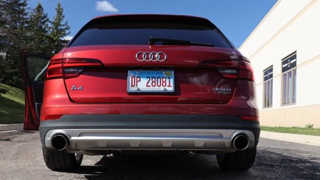 Audi B9 Allroad ECS Exhaust Flaps Open