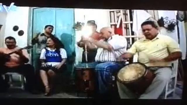 El viejo valencia en la TV